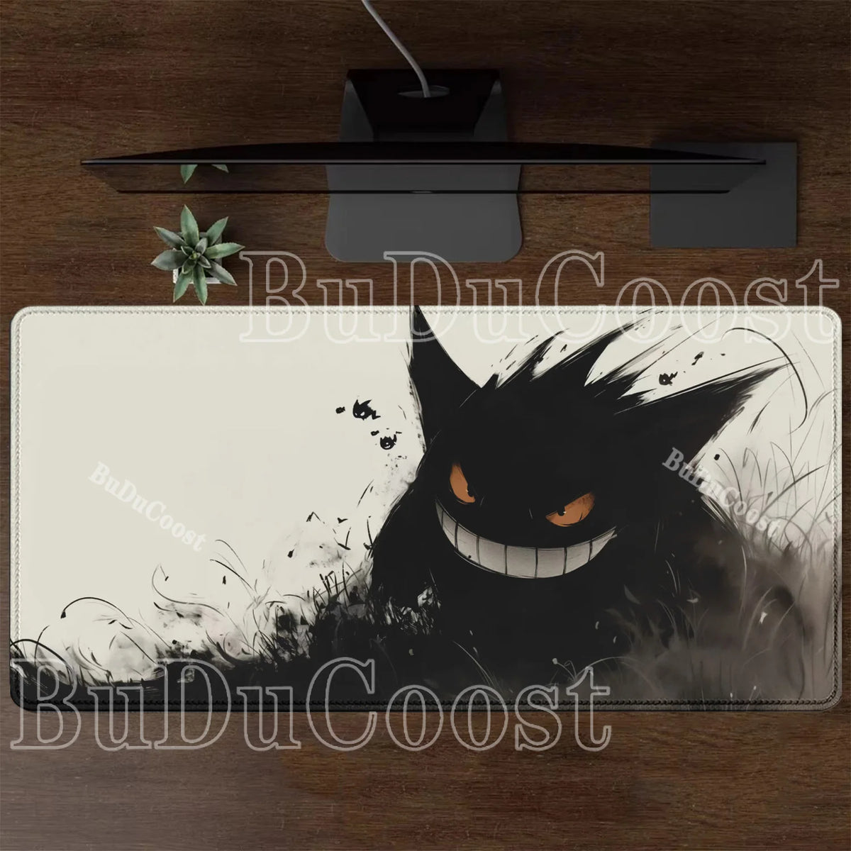 Alfombrilla Gaming XXL de Gengar con Impresión HD