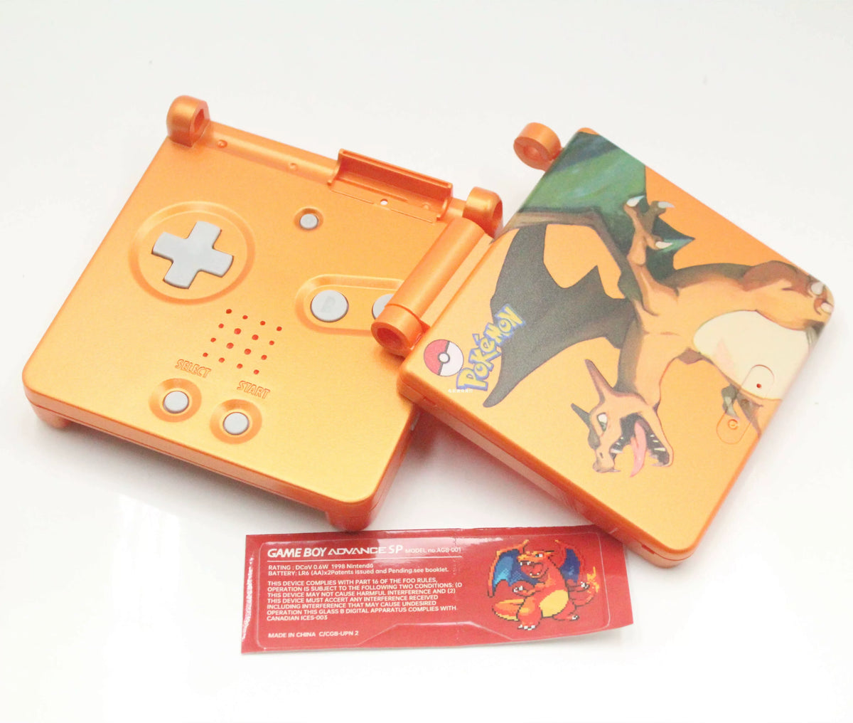 Game Boy Advance SP de Gengar