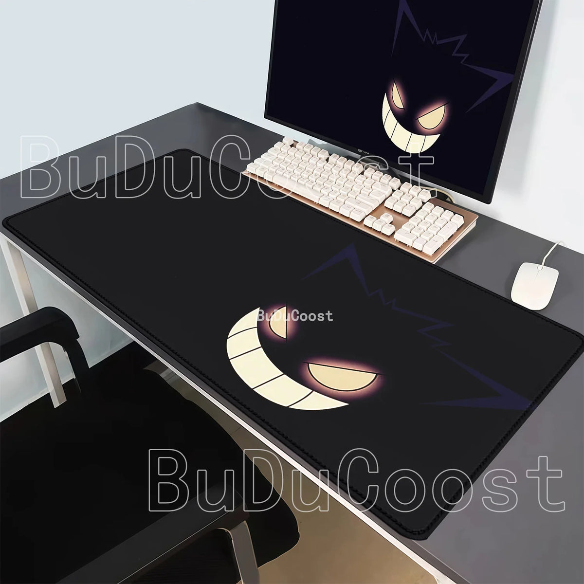 Alfombrilla Gaming XXL de Gengar con Impresión HD