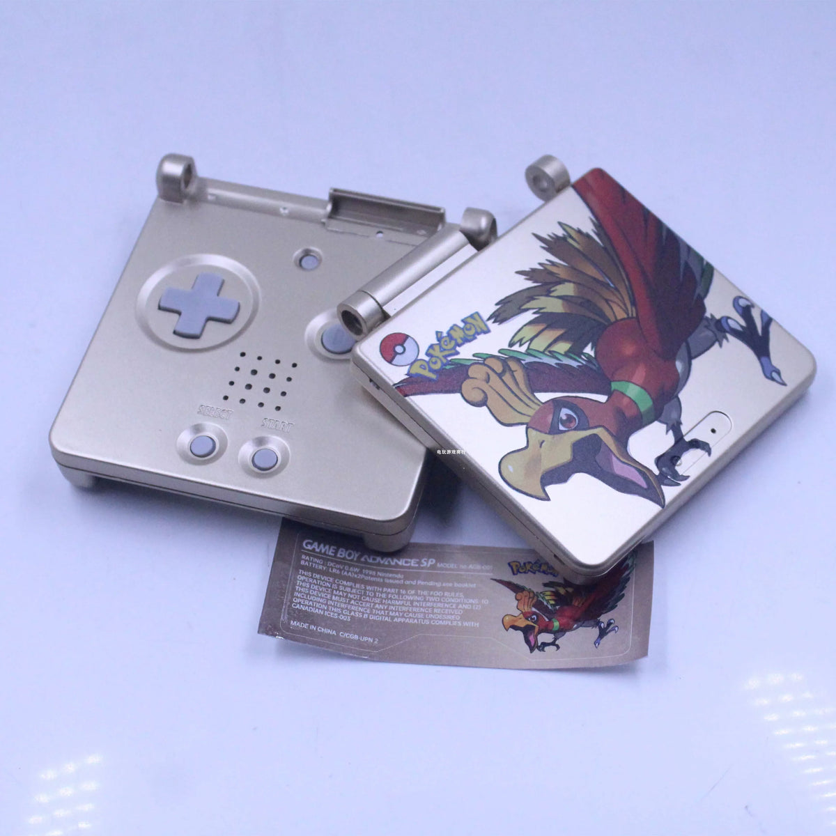 Game Boy Advance SP de Gengar