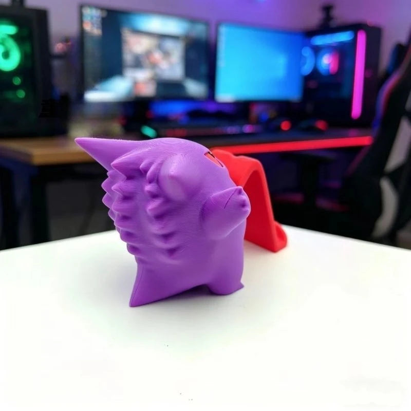 Soporte para Mando Gaming y Teléfono de Gengar